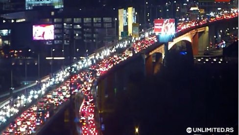 ОГРОМНЕ ГУЖВЕ У БЕОГРАДУ: Поподневни шпиц паралисао престоницу, овде је најкритичније (ФОТО)