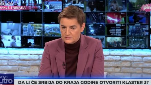 AKO GLASAJU ZA VUČIĆA, NEKA SVI POUMIRU Brnabić o monstruoznim napadima blokadera na predsednika Srbije