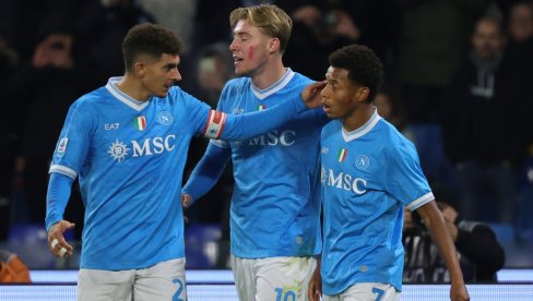 KONAČNO PRORADIO NAPOLI: Šampion Italije pobedio Atalantu za prekid lošeg niza