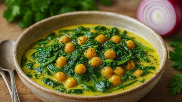 ЗДРАВА ЧОРБА ОД ЛЕБЛЕБИЈА И СПАНАЋА: Једноставан и хранљив оброк