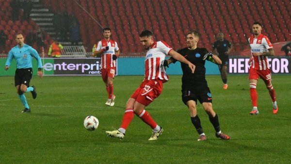 КАКВА ЗВЕЗДА? СИЛНА! Црвено-бели са играчем мање добили ФЦСБ у Лиги Европе