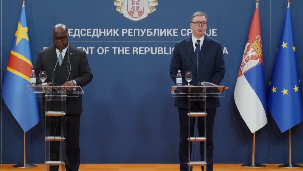 ВУЧИЋ СА ПРЕДСЕДНИКОМ КОНГА: Сарадња две земље више од интересних односа - потписани важни споразуми (ВИДЕО)