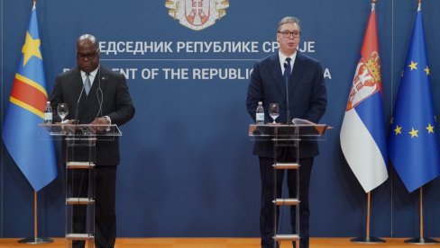 VUČIĆ SA PREDSEDNIKOM KONGA: Saradnja dve zemlje više od interesnih odnosa - potpisani važni sporazumi (VIDEO)
