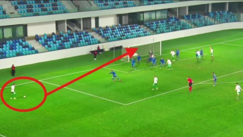 АУ, КАКАВ ГОЛ У ЛОЗНИЦИ! Овакво ремек дело не виђа се ни у Премијер лиги (ВИДЕО)