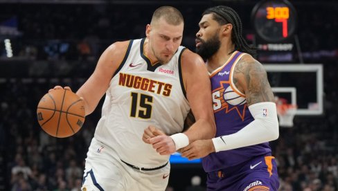 JAČI I OD POVREDE! Nikola Jokić odigrao savršenu utakmicu (VIDEO)