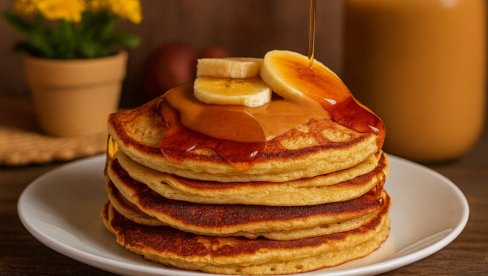 PUFNASTE PALAČINKE OD ČETIRI SASTOJKA: Novi hit zdravog doručka