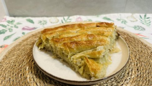 POSNA PITA SA PEČURKAMA, KROMPIROM I PRAZILUKOM: Neodoljiva punoća ukusa za posnu trpezu