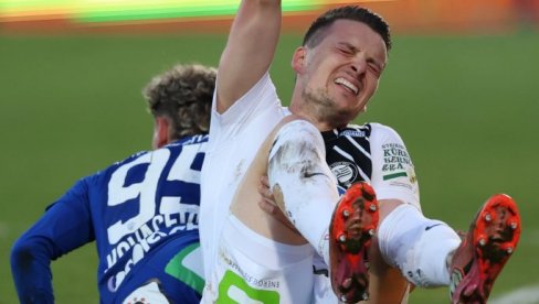 ШУТРМ ОСЛАБЉЕН ДОЧЕКУЈЕ ЗВЕЗДУ: Повредио се стандардни дефанзивац тима из Граца