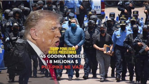 45 GODINA ZATVORA - PONIŠTENO: Tramp pomilovao bivšeg predsednika! Pored robije imao i 8 miliona dolara kazne