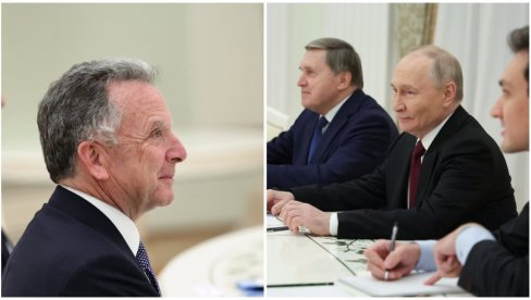 ПЉУШТЕ ПОХВАЛЕ НА САСТАНКУ ПУТИНА И ВИТКОФА: Имали смо прелепу шетњу, град је невероватан (ВИДЕО)