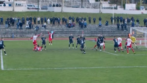 СПОРТСКИ ПОТЕЗ ДАНА У СРБИЈИ! Маказице у 99. минуту за победу у Купу са играчем мање! (ВИДЕО)