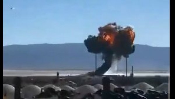 СРУШИО СЕ АМЕРИЧКИ АВИОН: Погледајте како је пао Ф-16 (ВИДЕО)