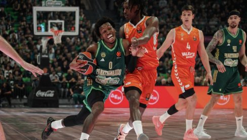 IZNENAĐENJE U EVROLIGI: Valensija pobedila Panatinaikos usred Atine