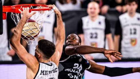 PARTIZAN POBEDIO NA TEŠKO GOSTOVANJU: Crno-beli savladali Kluž u ABA ligi, sledi večiti derbi