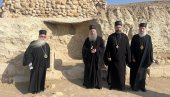 PATRIJARH PORFIRIJE POSETIO MESTO KRŠTENJA ISUSA HRISTA: Poglavar SPC stigao u Jordan, na lični poziv princa Gazija Bin Muhameda (FOTO)