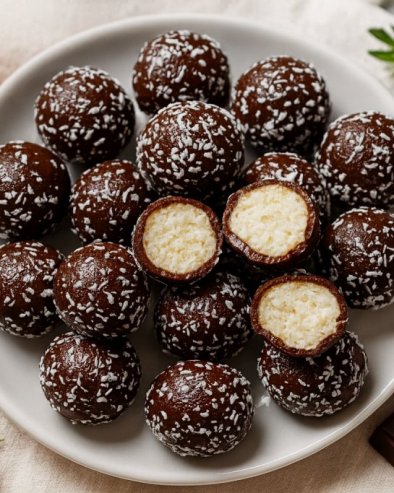 ДОМАЋЕ ЧОКОЛАДНЕ КУГЛИЦЕ СА КОКОСОМ: Савршен брзи слатки залогај