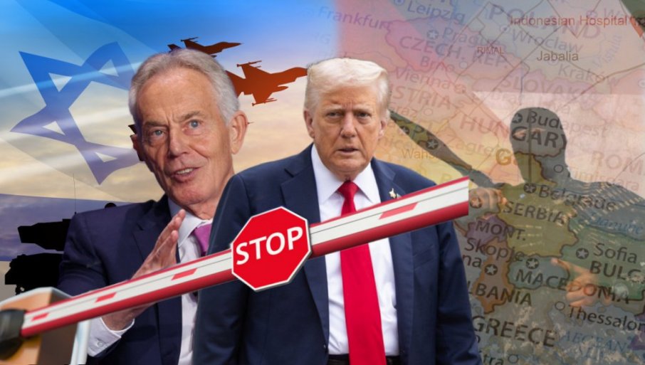 НИШТА ОД БЛЕРА, МЕЊА ГА БАЛКАНАЦ У ОДБОРУ ЗА МИР? Трамп отписао Британца - арапске земље дигле глас