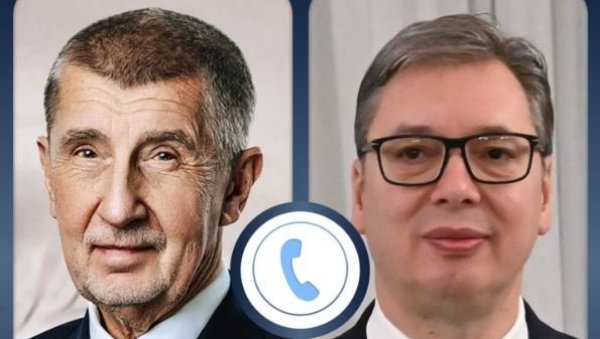 ВУЧИЋ РАЗГОВАРАО СА БАБИШОМ: Честитао му на именовању за премијера Чешке