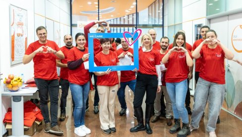 ХУМАНОСТ НА ДЕЛУ: Хемофарм у глобалној акцији Дан брижности