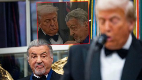 Tramp mu dvaput pogrešno izgovorio IME - vidite Staloneovu REAKCIJU! Mreže gore zbog SNIMKA iz Bele kuće