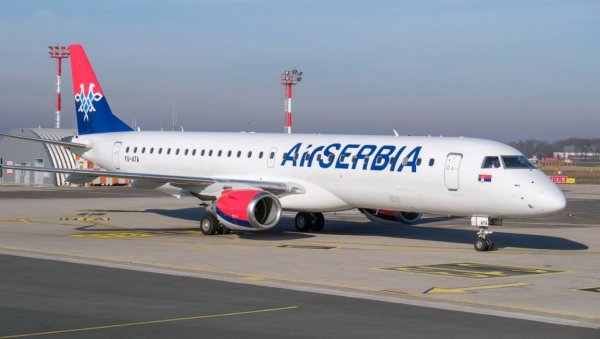 ЈОШ ЈЕДАН АВИОН У БОЈАМА ЕР СРБИЈЕ: Стигао нови ембраер
