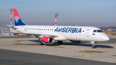 ЈОШ ЈЕДАН АВИОН У БОЈАМА ЕР СРБИЈЕ: Стигао нови ембраер