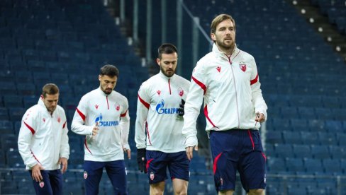 ЗВЕЗДА ТРЕНИРАЛА У ГРАЦУ: Црвено-бели спремни за битан изазов (ВИДЕО)