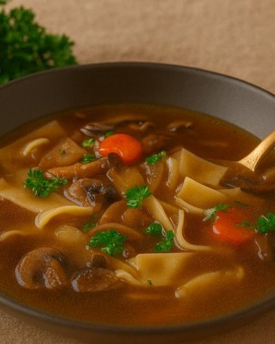 ЧОРБА ОД ПЕЧУРАКА СА РЕЗАНЦИМА: Одличан рецепт за посну чорбу