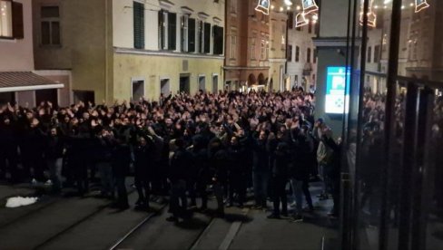 ČITAV GRAD U AUSTRIJI OSTAO ZATEČEN ZBOG SRBA: Evo šta su uradile delije (VIDEO)