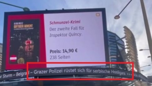 STIGLI SRPSKI HULIGANI! Austrijska policija plaši građane po ulicama Graca zbog navijača Zvezde