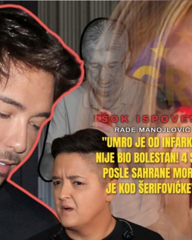 РАДИНА ШОК ИСПОВЕСТ Гранд је Милана терао да пева на дан сахране - отац му је погинуо, ујак му је био очинска фигура