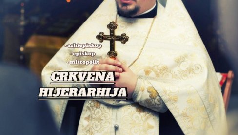 VERNICI MORAJU ZNATI: Evo ko je ko u crkvenoj hijerarhiji