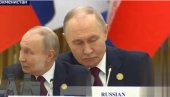 PUTINU BILO OČITO NEPRIJATNO: Ruskog predsednika pred NATO liderima izdao mikrofom (VIDEO)