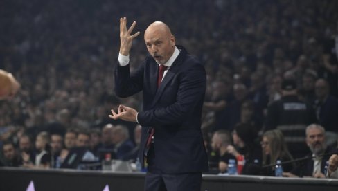 BILI SMO BOLJI, IZGUBILI SMO: Saša Obradović utučen nakon poraza od Partizana