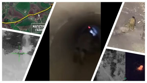 КРОЗ ОВУ ЦЕВ СУ РУСИ УШЛИ НЕСМЕТАНО У КУПЈАНСК: Украјински Ахил уништио тајни пролаз за инфилтрацију људства (ВИДЕО)