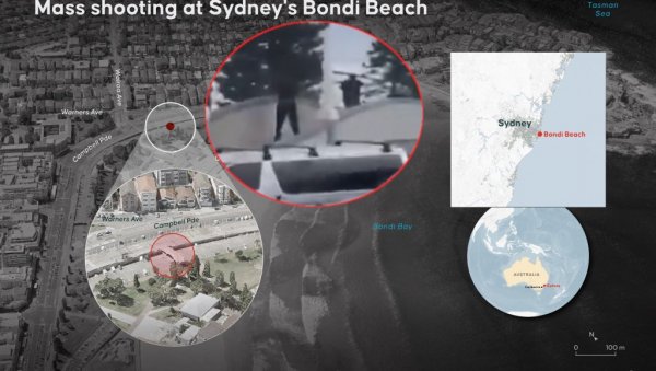 МАСАКР У СИДНЕЈУ ПЛАНИРАН МЕСЕЦИМА? Стигла и дојава о бомби, убице хтеле да усмрте још већи број људи (ВИДЕО)