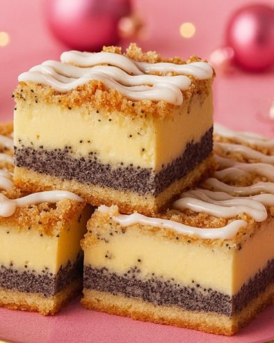 ПУФНАСТИ КОЛАЧ СА МАКОМ: Хрскава подлога, мирисни мак и кремасти фил!