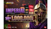 POSTANITE JEDAN OD 30 ADMIRALBET MILIONERA: Imperial Jackpot od 1.000.000 dinara vas čeka u lokalima širom Srbije!