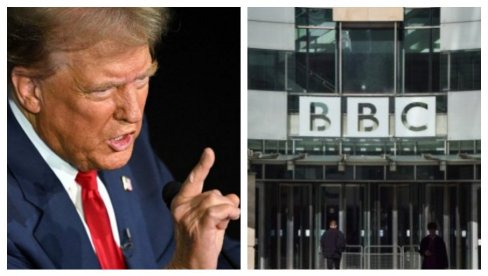 BI-BI-SI MI BUKVALNO STAVLJAO REČI U USTA Tramp tuži britanski javni servis za klevetu, traži 10 milijardi dolara odštete