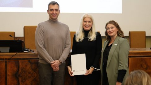 Srpsko hemijsko društvo uručilo zahvalnicu kompaniji NIS