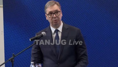 ZAHVALAN ŠTO STE UVEK TU ZA NAJTEŽE ZADATKE: Predsednik Vučić na obeležavanju Dana SAJ-a (VIDEO)