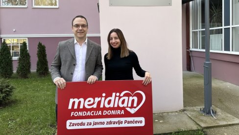 ЗАВОД У ПАНЧЕВУ ДОБИО ЗНАЧАЈНУ ДОНАЦИЈУ: Меридиан Фондација јача капацитете за заштиту здравља и животне средине