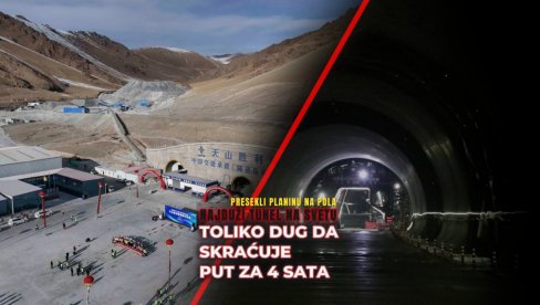 Puštaju NAJDUŽI TUNEL na svetu - Kinezi proburazili planinu! Toliko dug da skraćuje putovanje za 4 sata