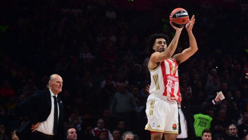 ЗВЕЗДА СЛАВИЛА У НЕИЗВЕСНОЈ ЗАВРШНИЦИ: Црвено-бели у последњим моментима меча срушили Виртус у 17. колу Евролиге!