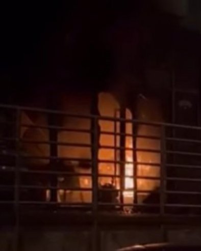 ГОРЕО КАФИЋ НА НОВОМ БЕОГРАДУ ДВА ПУТА ТОКОМ НОЋИ: Познато зашто је дошло до пожара (ВИДЕО)