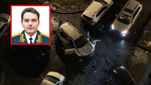OVO JE PUTINOV GENERAL KOJI JE RAZNET U EKSPLOZIJI: Bomba bila postavljena ispod automobila - Isplivali prvi snimci (FOTO/VIDEO)