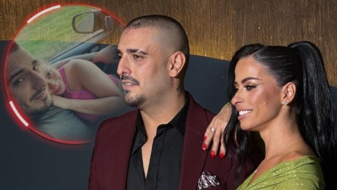 ДАРКО ЛАЗИЋ ПОНОВО ЗА ВОЛАНОМ: Објавио слику из аутомобила - супруга Каћа му седи у крилу (ФОТО)