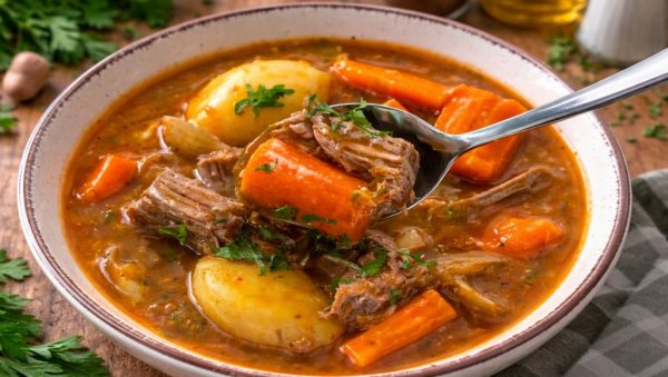 БАКИН ГОВЕЂИ ГУЛАШ: Богат и пун укуса