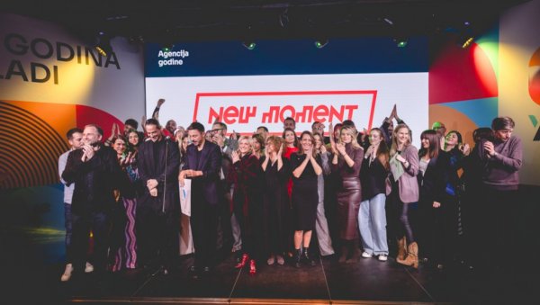 ИДЕЈЕ КОЈЕ ТРАЈУ: New Moment проглашен за Агенцију године на додели УЕПС награда