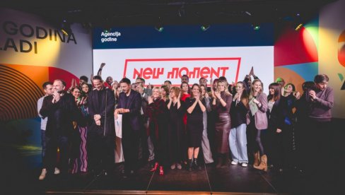 ИДЕЈЕ КОЈЕ ТРАЈУ: New Moment проглашен за Агенцију године на додели УЕПС награда